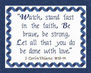 Watch Stand Fast I Corinthians 16:13-14
